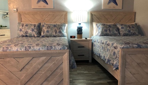 Double Room, 2 Double Beds, Pets Allowed
