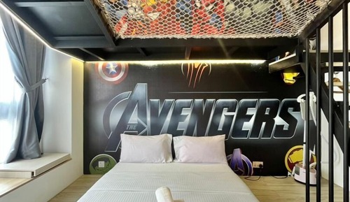 Avengers Themed Loft Apartment