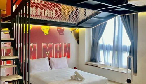 Iron Man Themed Loft Apartment