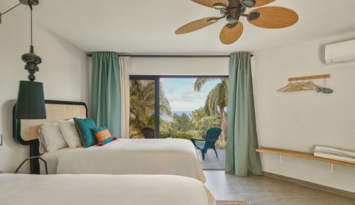 Twin Room Garden with ocean view