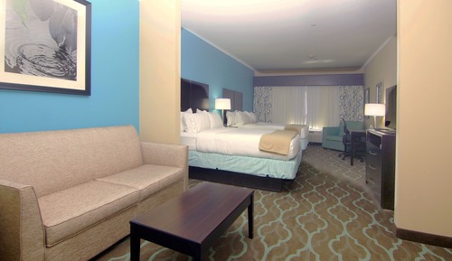 Suite, 2 Double Beds, Accessible (Communications, Mobility, Access Tub)