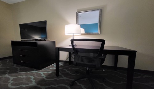 Suite, 2 Double Beds, Accessible (Comm, Mobil, Roll-In Shower)
