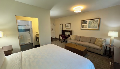 Studio Suite, 1 King Bed, Kitchen