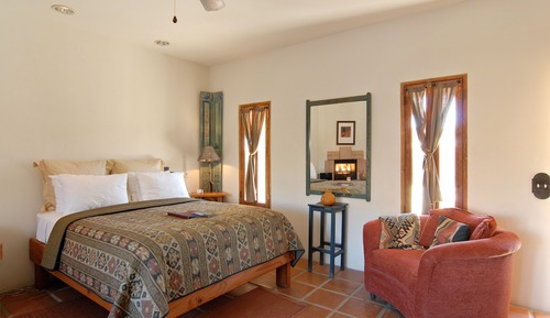 Mesquite Superior Queen Room with Fireplace