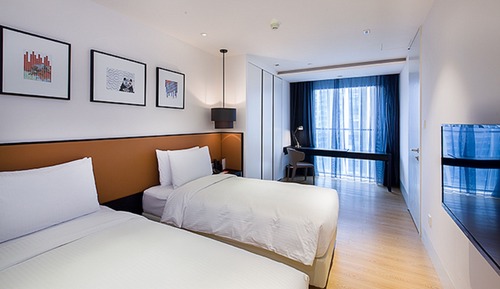 Studio Deluxe, 2 Twin Beds