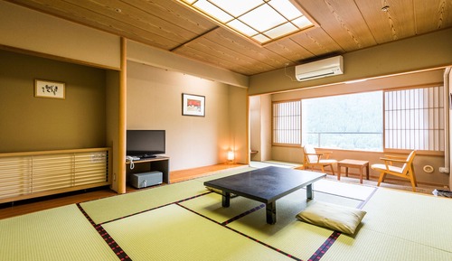 Superior Japanese-Style Room with 10 Tatami Mats - Indoor Bath - New Building - Non-Smoking