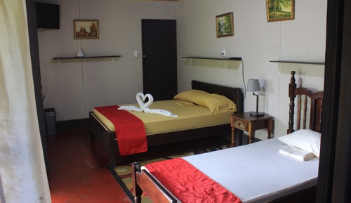 Family Cabin, 1 Bedroom, Private Bathroom, Garden View