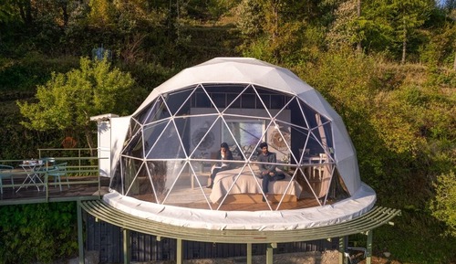 Luxury Tent, 1 King Bed, Valley View