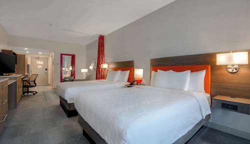 Studio, 2 Queen Beds, Accessible (Hearing)