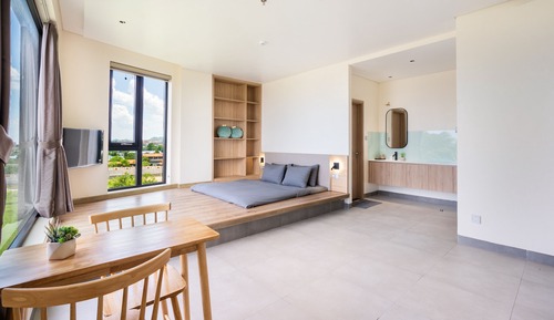 Family Apartment, Multiple Beds, Pool Access, Sea View