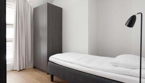 Large studio for three