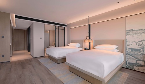Room, 2 Double Beds, Harbor View