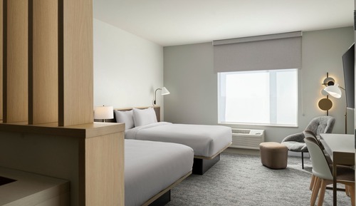 Studio, 2 Queen Beds