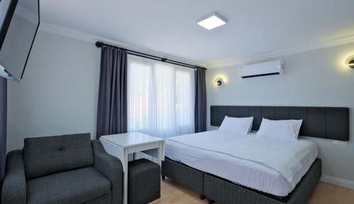 Superior Studio Suite, 1 King Bed with Sofa bed, Balcony, Mountain View