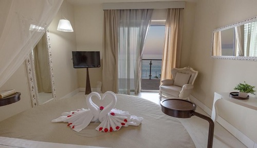 Romantic Double Room, Balcony, Sea View