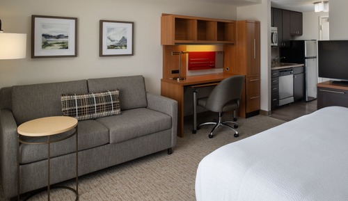 Studio, 1 King Bed with Sofa bed (Mobility Accessible, Tub)