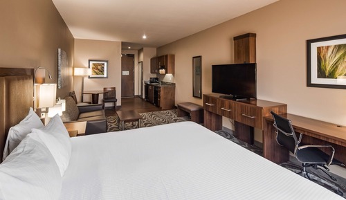 Suite, 1 King Bed, Accessible, Kitchen (with Single Sofabed)