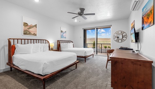 One Bedroom Double Queen Suite