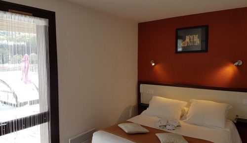 Triple Family Room, ground floor, pool side terrace