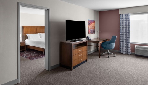 One Bedroom Suite with One King  One Sofa Bed