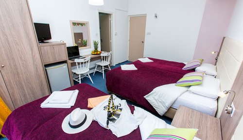 Comfort Triple Room, Balcony, Garden View