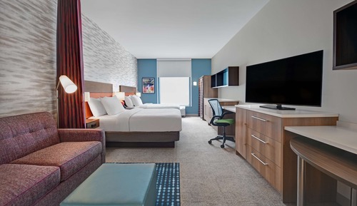 Suite, 2 Queen Beds, Accessible (Hearing)