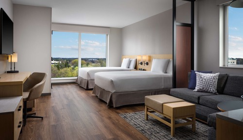 Room, Accessible (2 Queen Beds with Sofabed, Shower)