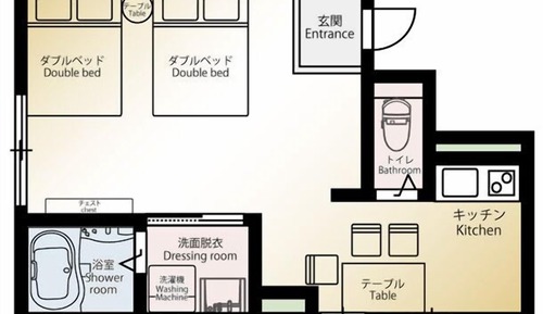 Superior Double or Twin Room, Non Smoking, Kitchen