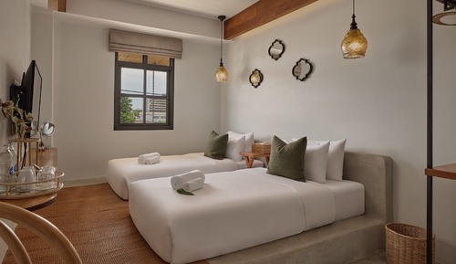Comfort Twin Room, 1 Bedroom, City View