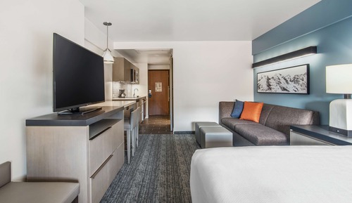 Studio Suite, 1 King Bed, Kitchen