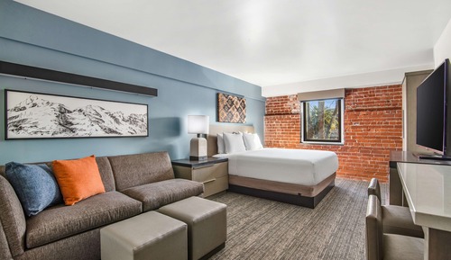 Studio Suite, 1 King Bed, Kitchen (High Floor)