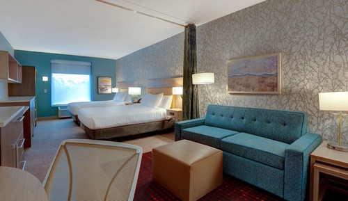 Studio, 2 Queen Beds, Accessible (Hearing)