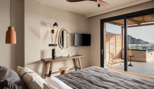 Deluxe Double or Twin Room, Hot Tub, Sea View