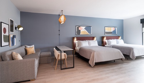 Studio Suite, 2 Queen Beds, Accessible (Mobility, Accessible Tub)