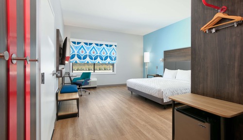 Room, 1 King Bed, Accessible (Mobility & Hearing, Roll-In Shower)
