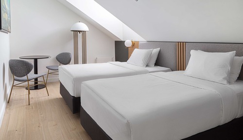 Twin Deluxe Apartment, 1 Bedroom (Attic Floor)