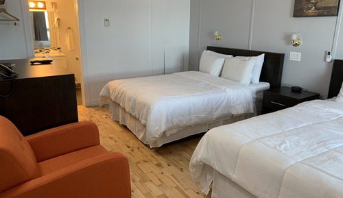 Deluxe Double Room, 2 Queen Beds, Sea View