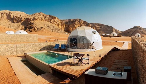 Dome Twin with Pool