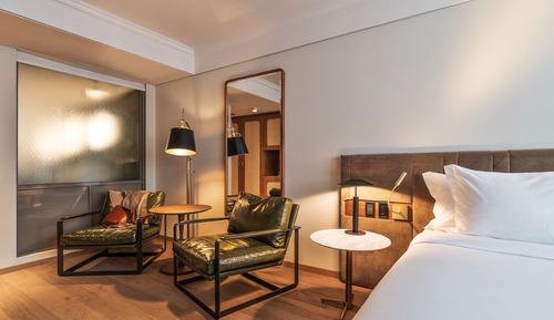 Deluxe Room, 2 Twin Beds, Sea View