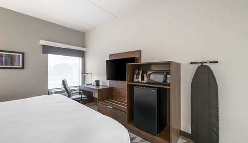 Standard Room, 1 King Bed, Accessible, Refrigerator & Microwave