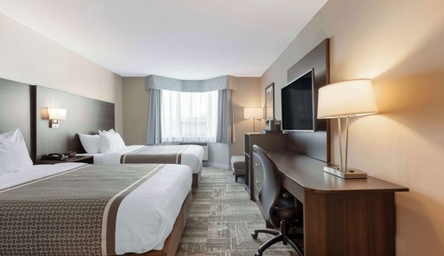 Standard Room, 2 Queen Beds, Refrigerator & Microwave, Tower (Refrigerator & Microwave)