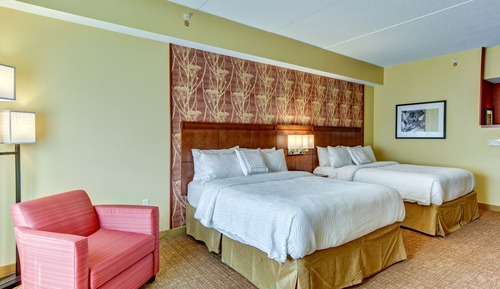 Room, 2 Double Beds (Mobility/Hearing Access, Roll-In Shwr)