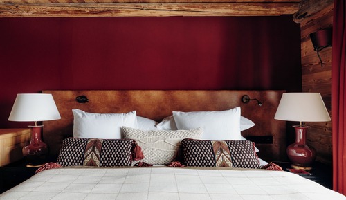 Chambre Lit Queen-Size Alpine