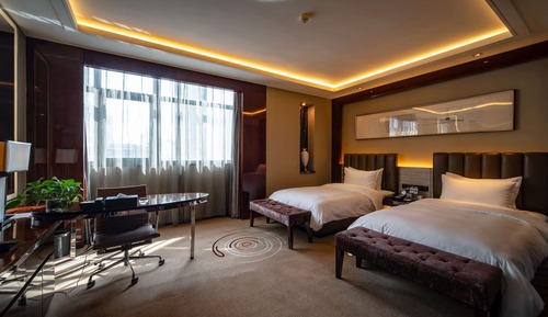 Deluxe Room, 2 Twin Beds, Smoking