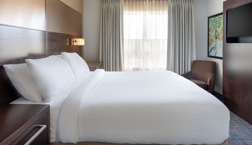 Suite, 1 King Bed with Sofa bed, Non Smoking, Corner (Hearing Accessible)