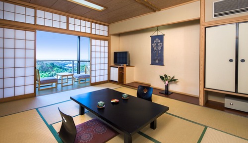 Panoramic Japanese Style Room (Check in until 18:00) Breakfast in the Restaurant, Dinner at Room
