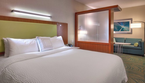 Studio, 1 King Bed with Sofa bed (Mobility/Hearing Accessible, Tub)