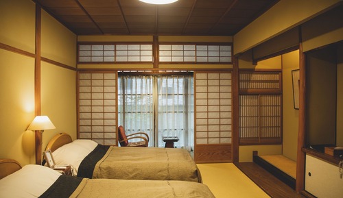 Japanese Standard Room, with Beds, Shared Bathroom