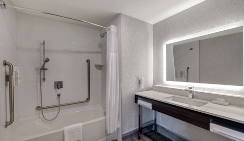 Studio, 1 King Bed, Accessible, Bathtub