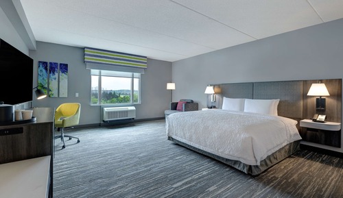 Room, 1 King Bed, Accessible, Non Smoking (Mobility & Hearing, Roll-In Shower)